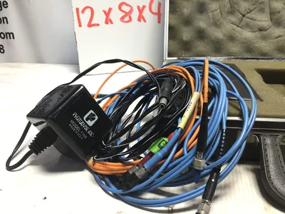 Photodyne Inc with 11XE FIBER OPTOIC POWER METER AND 8XE FIBER OPTIC POWER