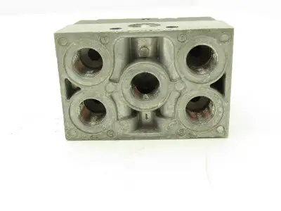 Wirth+Schwaar 1064624 Pneumatic Solenoid Valve 48VAC 4 Way 2 Pos 1/4"NPT