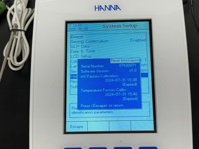 Used Hanna HI5221-01 pH Meter Missouri US | BioLabTek #1311521