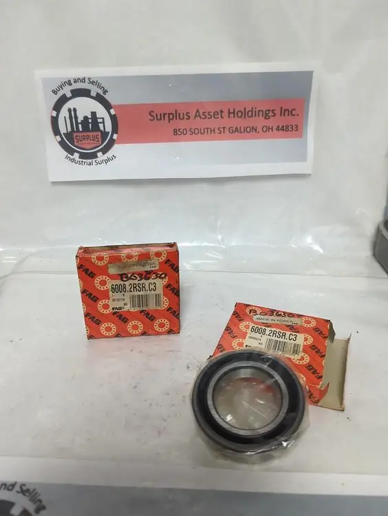 New | in-Stock FAG 6008 2RSR C3 Industrial Controls Ohio US | Surplus Asset Holdings #1460372