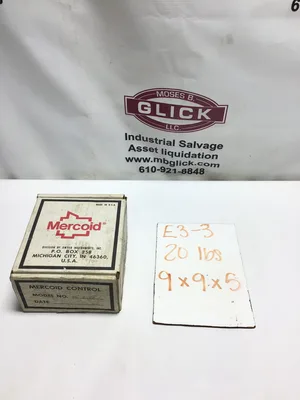 Mercoid Control PG-2-P2 Gas/Differential Pressure Switch 120-240V 1/6HP 3-6A