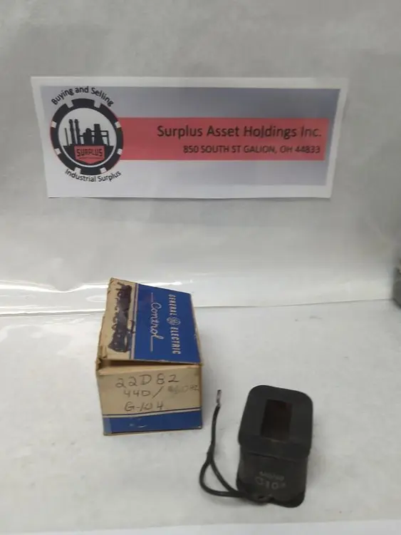 Used GE 22D82 Miscellaneous Equipment (Electrical & Power) | Surplus Asset Holdings #1195919