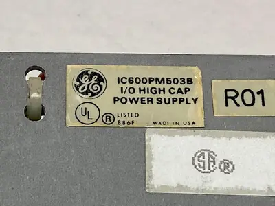 Used GE FANUC IC600PM503B Industrial Controls | Surplus Asset Holdings #1221661