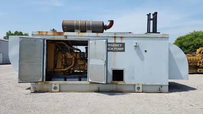 2007 Enclosed CAT C15 Diesel Powered Water Pump Flowserve 5626 GPM 220 Head Ft