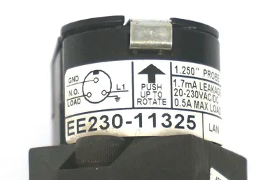 NEW ENERTROLS SALD3/4X1PPS1MSC ABSORBER W/ EE230-11325 PROXIMITY SWITCH
