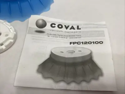 New | in-Stock Coval Suction Cup for FlowPack Dia120mm Blue Silicon 35SH Parts & Accessories (Material Handling) Michigan US | Maverick Industrial Sales #1390684