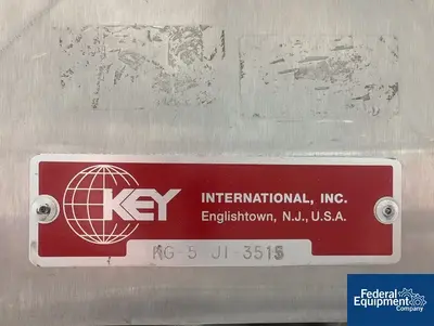 USED Key International Key High Shear Mixer, Model KG5, S/S