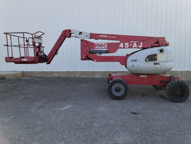 Used 2019 MEC 45-AJ Articulating Boom Lifts | Stack Equipment #926188