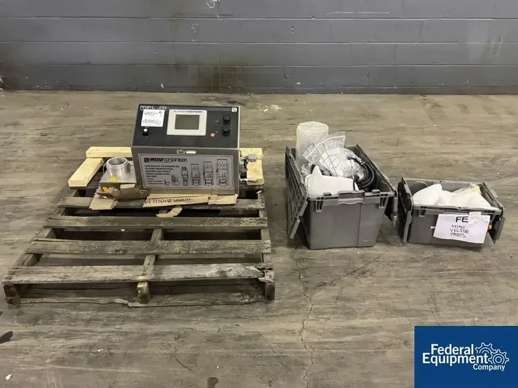 Used Vector Vector Micro Flo-Coater Model MFL.01 Coating Pans Ohio US | Federal Equipment Company 10 #127174