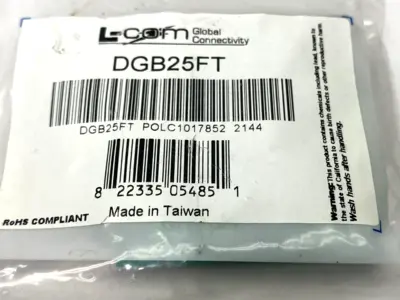 New | in-Stock L-Com D-Sub Female Field Termination Connector 25-Position Terminal Blocks Michigan US | Maverick Industrial Sales #1390880