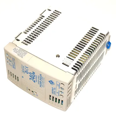 USED IDEC IZUMI PS5R-SG24 POWER SUPPLY MODULE 240W, 50/60HZ, 100-240VAC, PS5RSG24