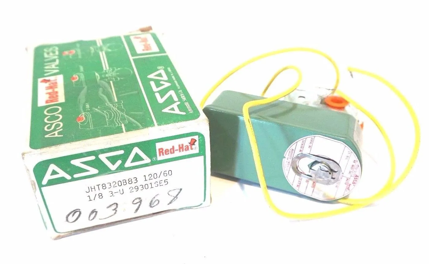 NEW ASCO JHT8320B83 SOLENOID VALVE