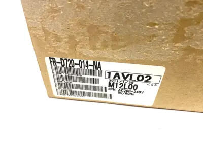 Mitsubishi FR-D720-014-NA Compact Variable Speed Drive 3Ph AC200-240V - New