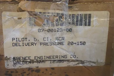 NEW SPENCE ENGINEERING 700123-01 PRESSURE REDUCING PILOT TYPE D 70012301