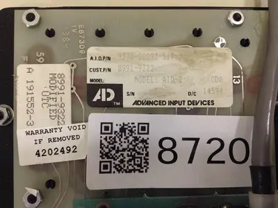 USED ADVANCED INPUT DEVICES 9370-00093-517 3