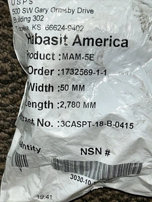 Large Lot Of 40 Various Habasit America Belts See Photos For P/N’s