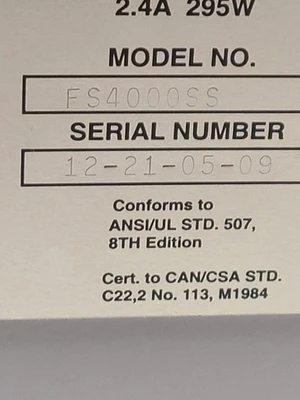 USED Flow Sciences Does Not Apply