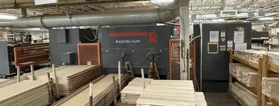 ROSENQUIST EF-100 ELECTRO-FLOW FEED-THROUGH RADIO-FREQUENCY GLUER
