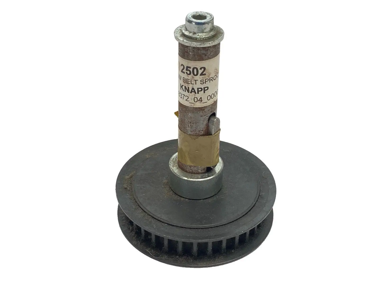 New | in-Stock Knapp Shaft With Belt Sprocket Conveyor Parts Michigan US | Maverick Industrial Sales #1395225