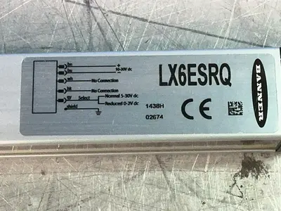 New | in-Stock BANNER LX6ESRQ Light Curtains & Grids Ohio US | HGR 24 #1312219