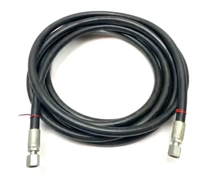 USED PARKER TOUGH COVER HYDRAULIC HOSE 3000PSI MAX 25 FOOT LENGTH