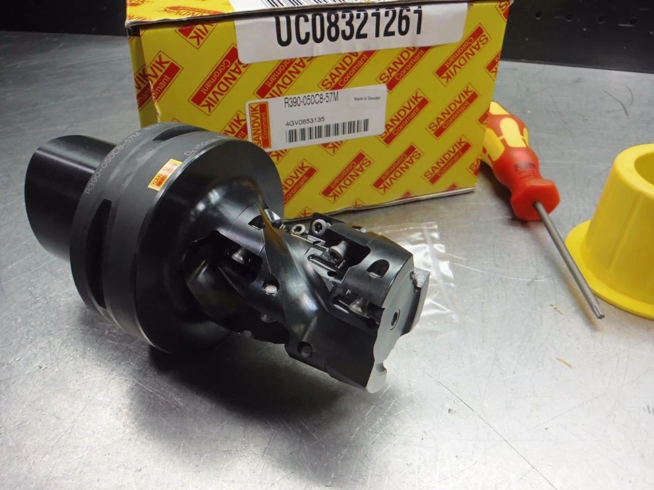 Sandvik C8 50mm Indexable Milling Cutter R390-050C8-57M w/inserts (LOC2705B)
