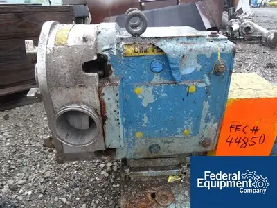 USED Waukesha Cherry-Burrell 4" Waukesha Rotary Lobe Pump, S/S, 20 HP