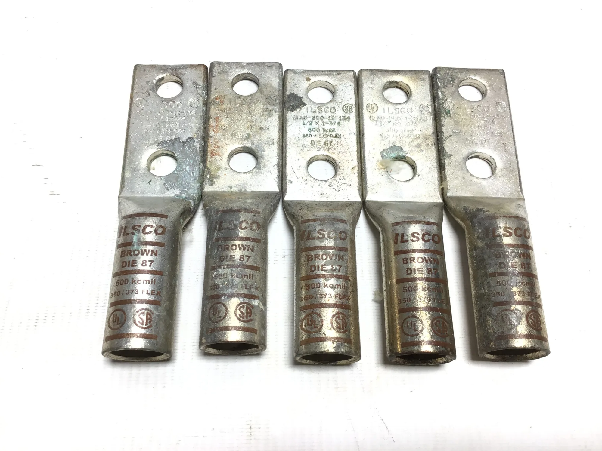 ILSCO CLND-500-12-134 Compression Lug 1/2 x 1-3/4 (Lot of 5)