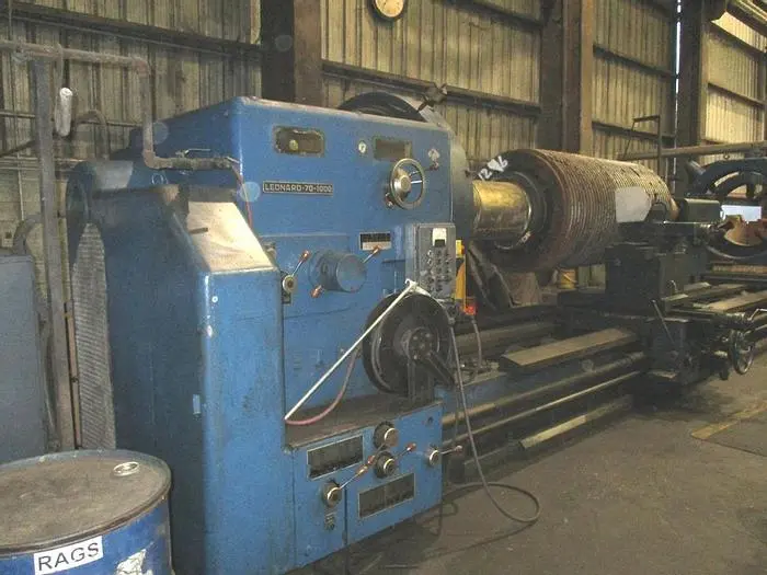 Used 1971 LEONARD 70-1000 Engine Lathes Florida US | OPINCAR MACHINERY #301111