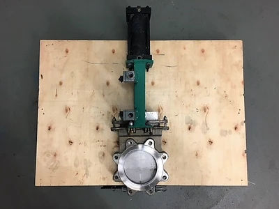 Rovalve 6"-150 Knife Gate Valve Air Operated