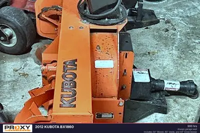 Used 2012 KUBOTA BX1860 Tractors & Trailers Iowa US | Proxy Equipment #1378056