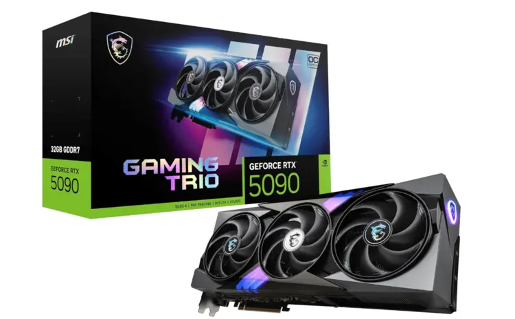 New | in-Stock MSI GeForce RTX 5090 D 32GB OC GAMING TRIO GDDR7 Graphics Card Graphics/Video Cards Georgia US | Elektro #1558201