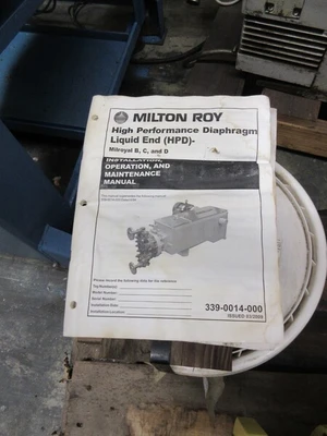 USED MILTON ROY MBH2428