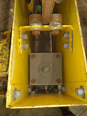 11,600 LBS RIMCO MODEL #R5-2450 ROTATOR POWERED I-BEAM ROLLOVER / ROTATOR MACHINE: STOCK #23597