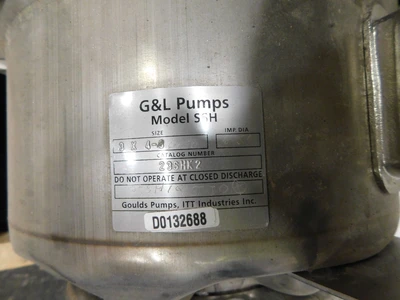 New | in-Stock G&L _UNKNOWN_ Centrifugal Pumps Ohio US | Equipment Recovery Corp. #1330394