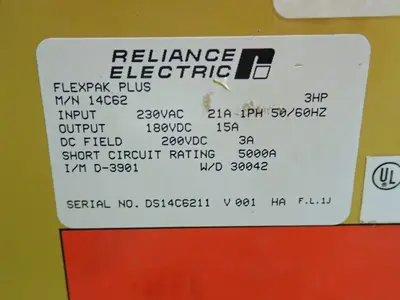 USED RELIANCE ELECTRIC 14C62