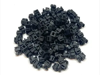 New | in-Stock Bosch Rexroth Cable Bracket For 10mm T-Slots LOT OF 100 Misc Fasteners Michigan US | Maverick Industrial Sales #1393007