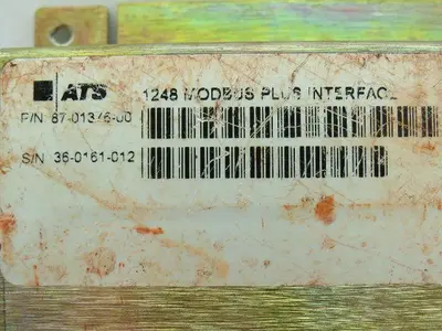 ATS 87-01376-00 1248 Modbus Plus Interface
