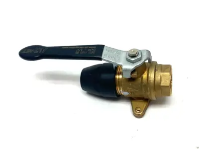 USED AIRNET BALL VALVE FEMALE 3/4" NPT TO DN20MM AIR TUBE