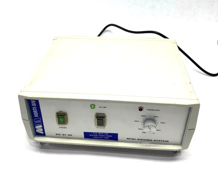 Used MM INDUSTRIES/ VORTI-SIV ULTRASONIC MINI-SIEVING SYSTEM CONTROLLER Industrial Controls | Maverick Industrial Sales #1101181