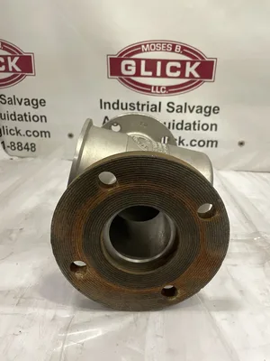 Eriez B-3 Stainless Steel Ferrous Trap/Magnetic Filter Separator -Missing Magnet
