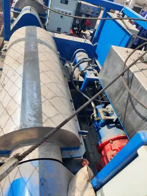 (2) NOV/Brandt HS-3400 VSD decanter centrifuge skids, 316SS.