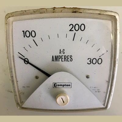 Crompton Analog Ammeter