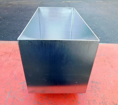 USED SANITARY BULK HOPPER 1 CUBIC FOOT