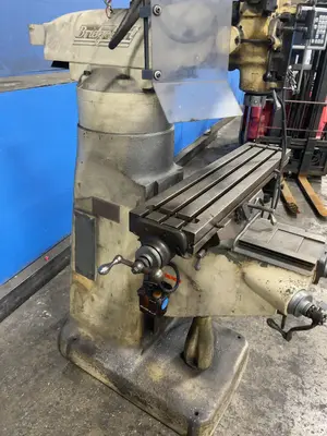 Bridgeport 42” X 9”  Vertical Mill