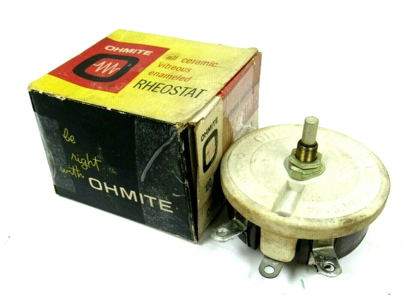 NEW OHMITE 0453 RHEOSTAT 100W MODEL K SER A
