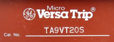 USED GENERAL ELECTRIC TA9VT20S MICROVERSA TRIP ANNUNCIATOR