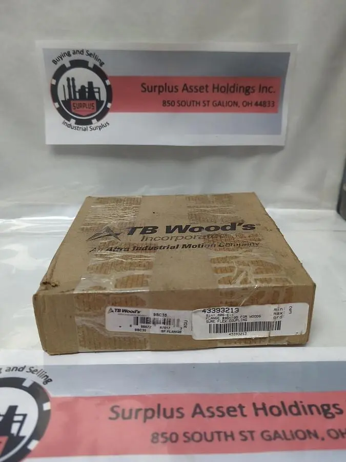 New | in-Stock TB WOOD'S 9SC35 Valves/Fittings Ohio US | Surplus Asset Holdings #1236449