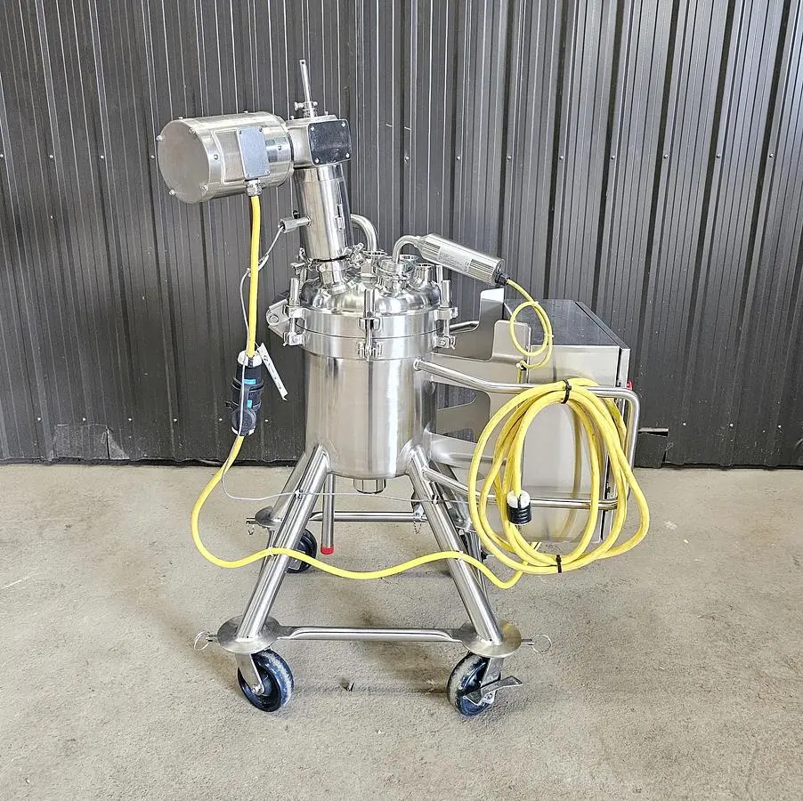 Used 10 Gallon Feldmeier Tank (Vessel), 316 Stainless Steel, with Mixer