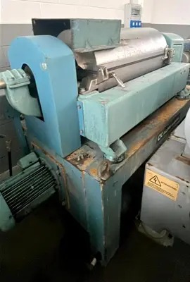 (4) Alfa-Laval UVNX 414B-11G tricanter centrifuges, 316SS.